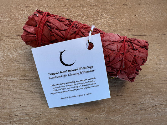 Dragon’s Blood Infused White Sage Bundle